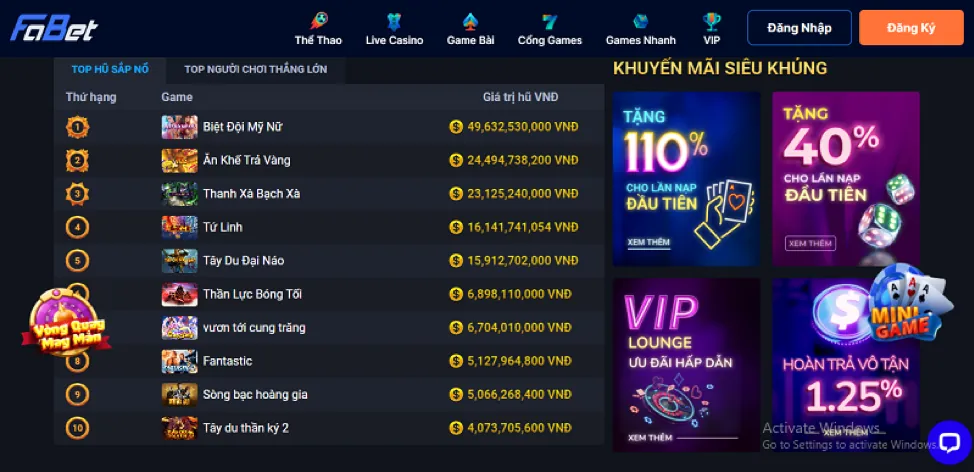 Tiền thưởng chào mừng cho thành viên mới zalo29 win
